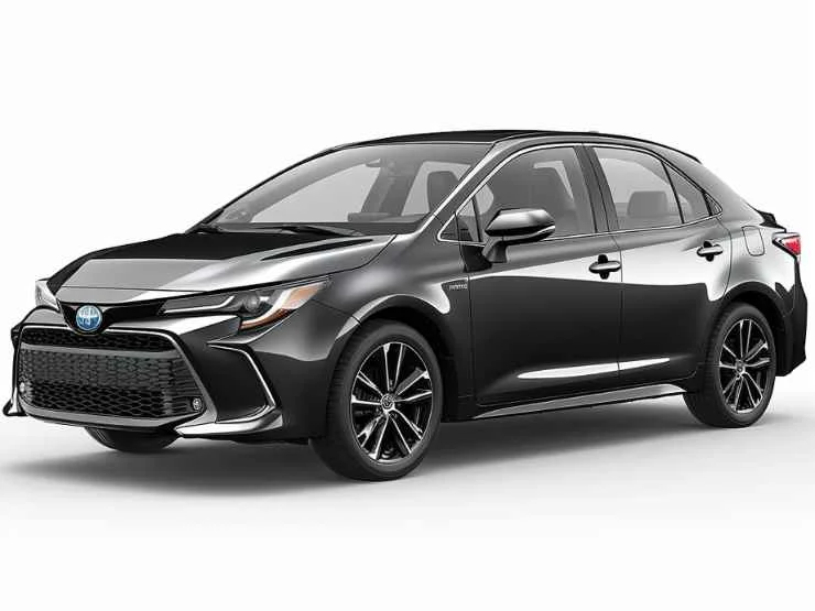 Toyota Corolla SE model example