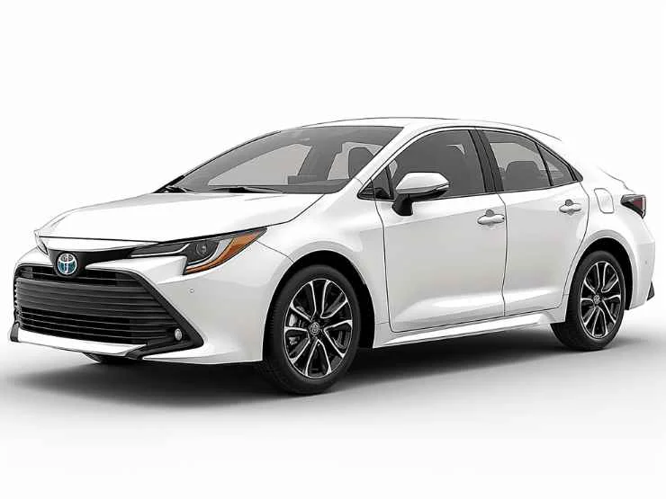 Toyota Corolla Hybrid model example