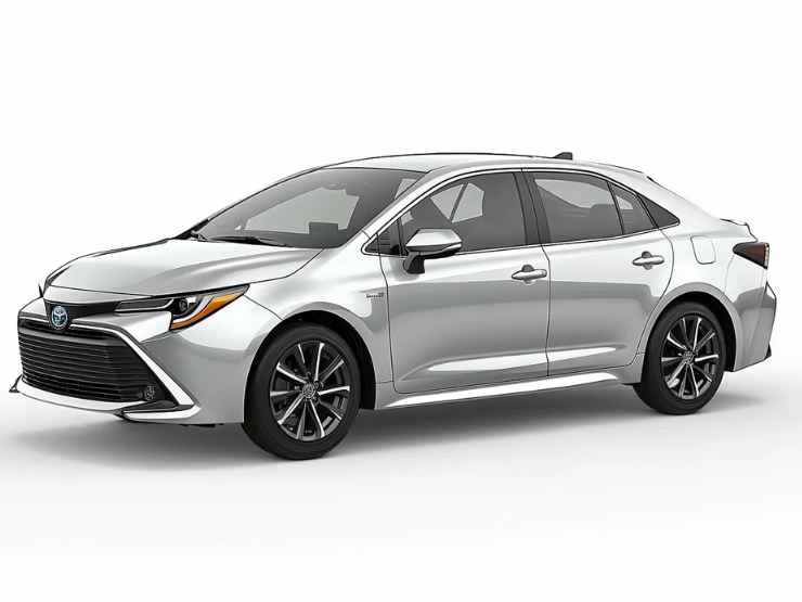 Toyota Corolla model example